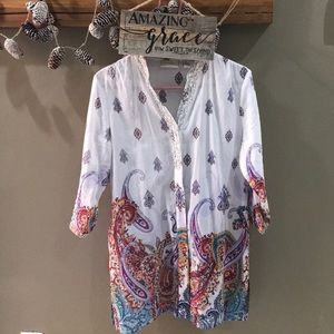 Chico’s Jeweled Tunic
